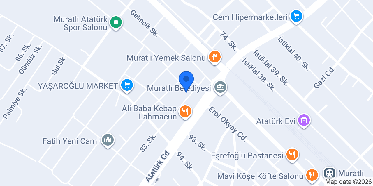 Günay Sürücü Kursu konumu