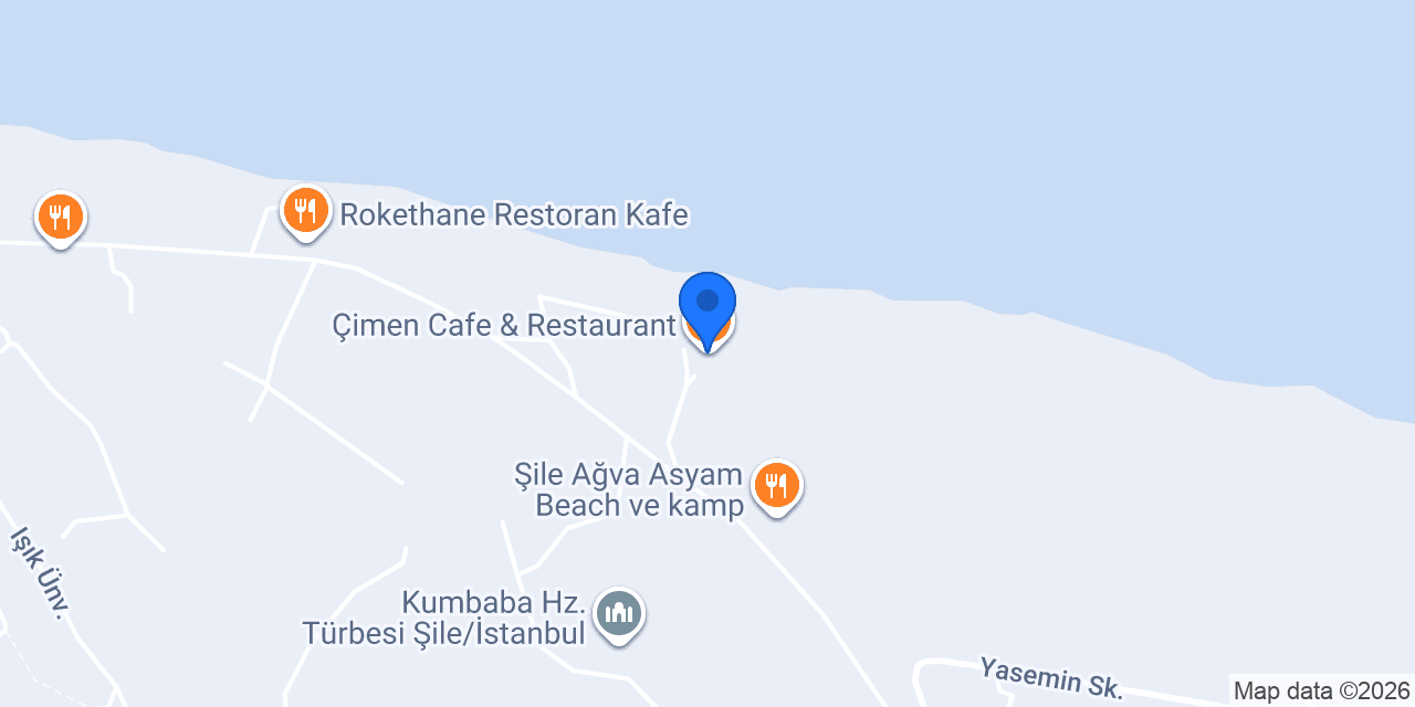 Çimen Cafe & Restaurant konumu