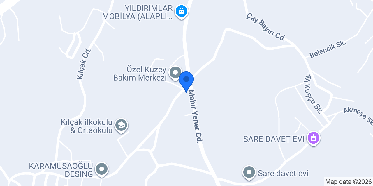 Alaplımar toptan ve perakende konumu