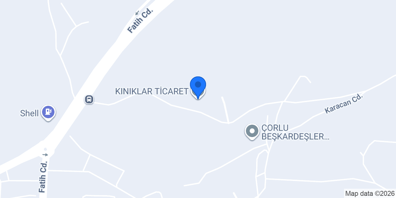 KINIKLAR TİCARET konumu