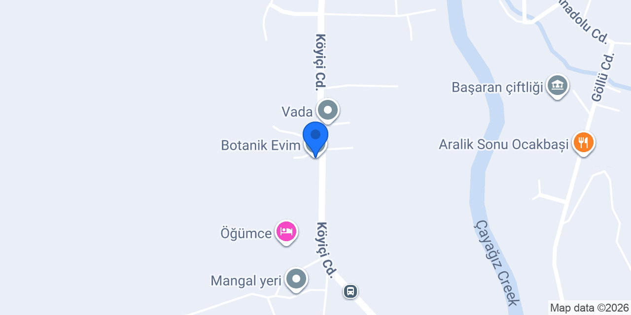 Botanik Evim konumu