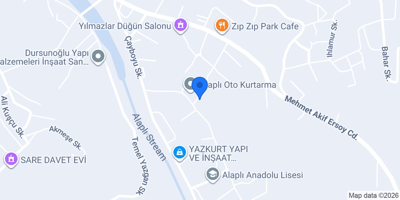 Çevik Halı Yıkama konumu