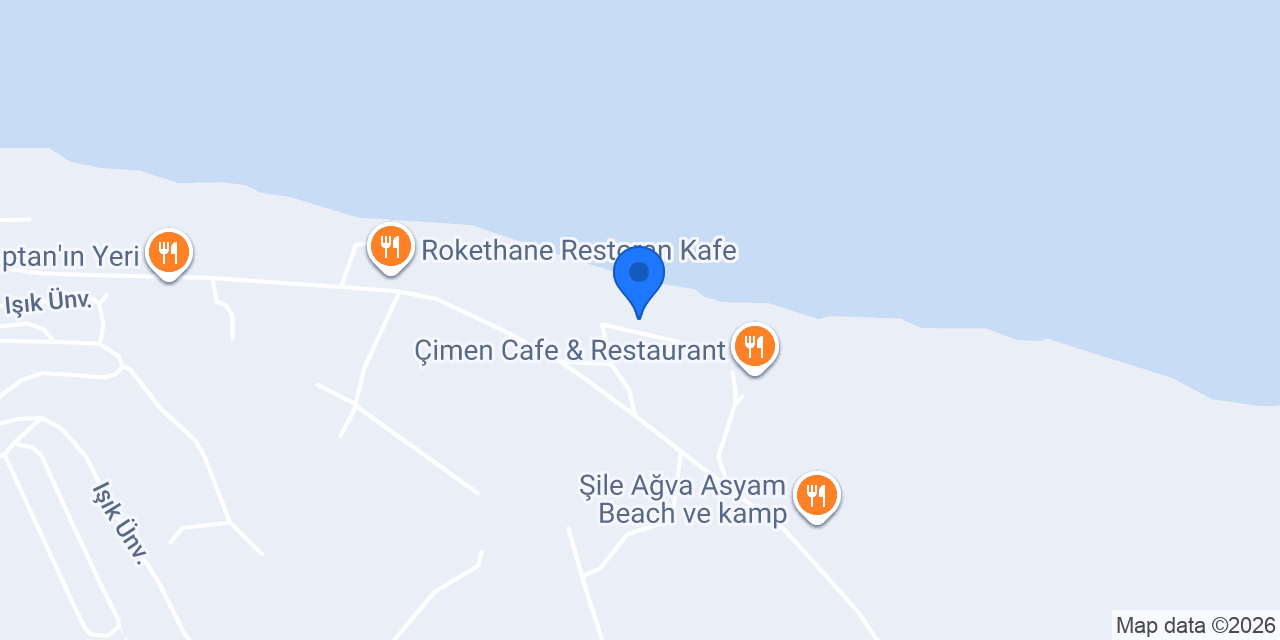 Maca Kizi Beach konumu