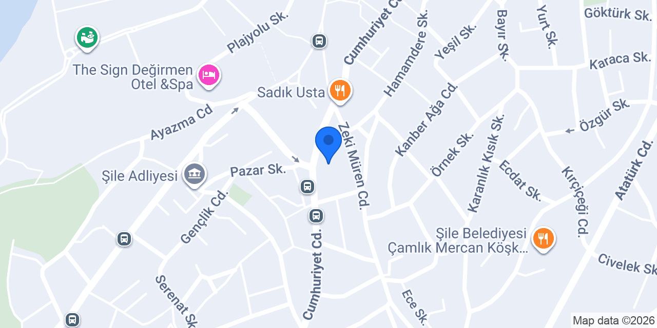 Çetiner Kombi&Tesisat Servisi-Şile konumu