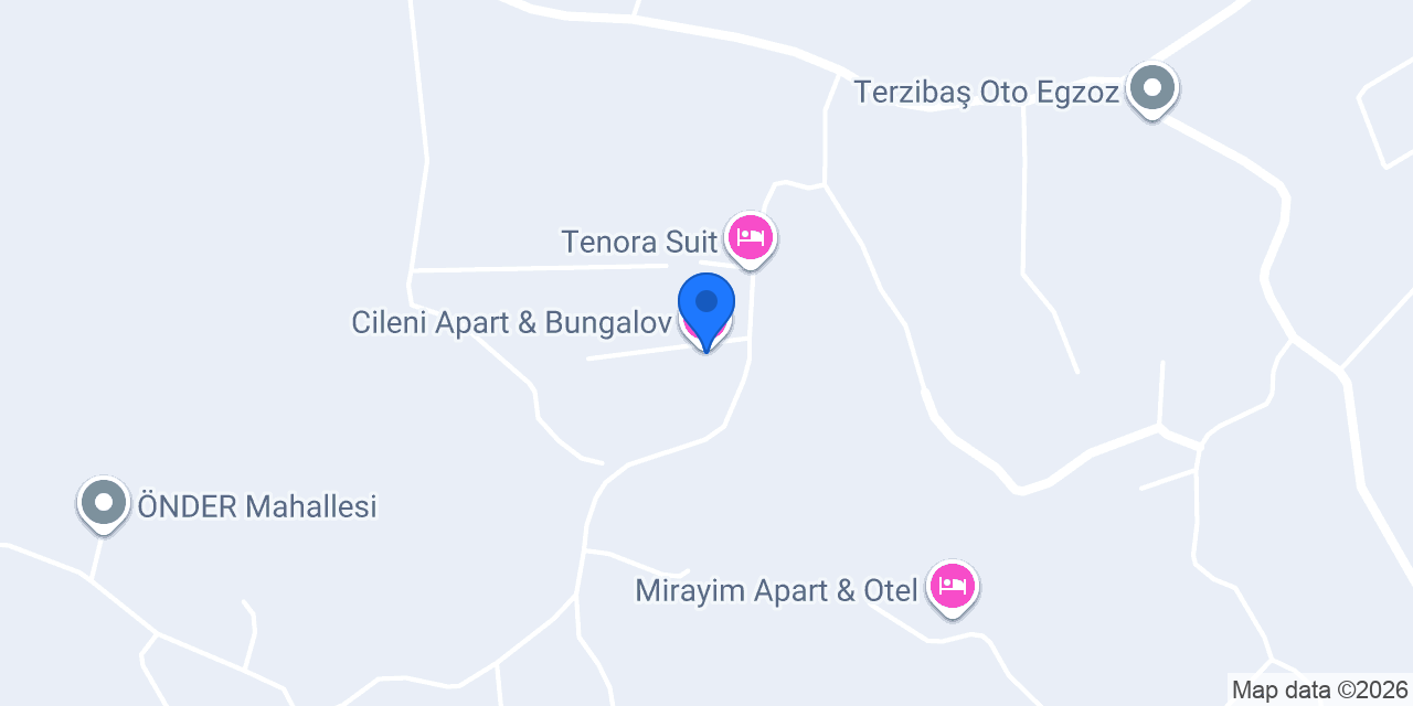 Cileni Apart & Bungalov konumu