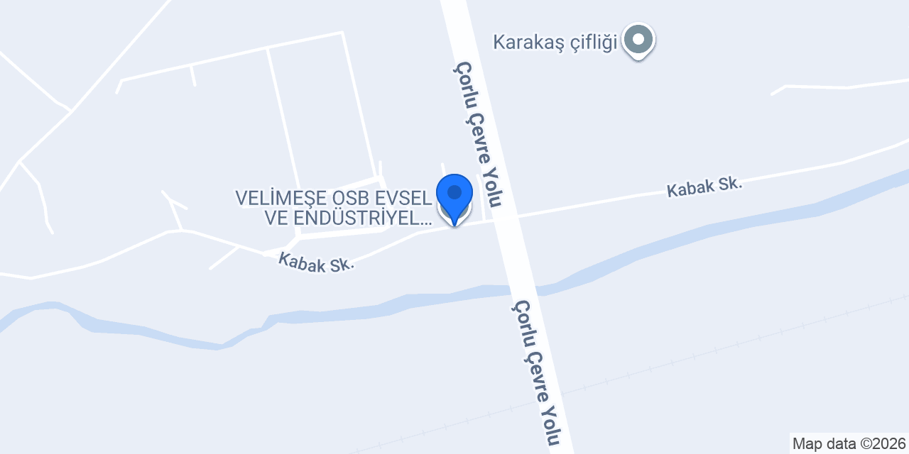 VELİMEŞE OSB EVSEL VE ENDÜSTRİYEL ATIKSU ARITMA TESİSİ konumu