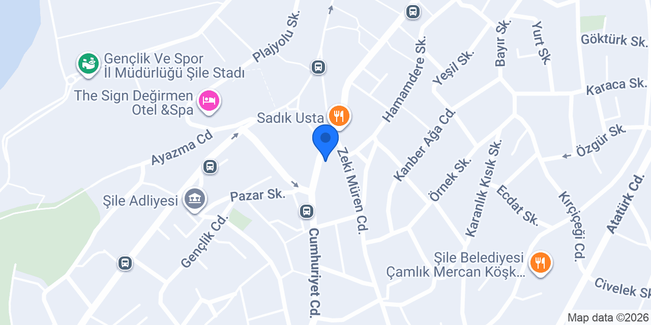 ÇAKIR BÜFE konumu