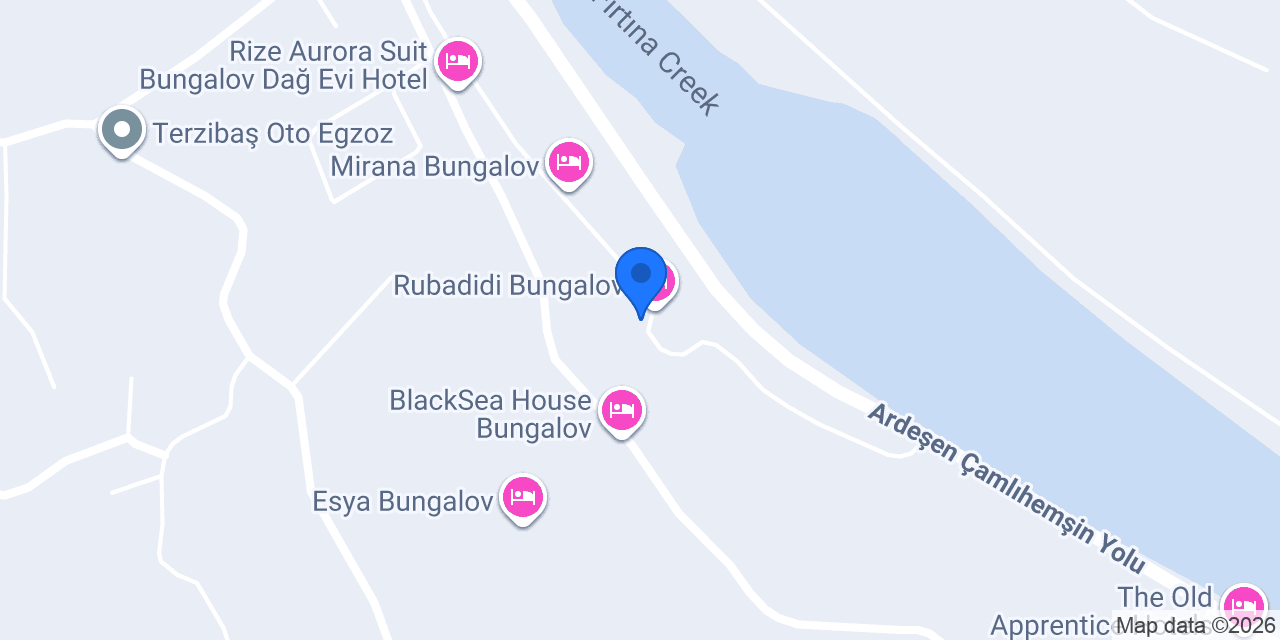 SUBAHÇE SUİT BUNGALOV konumu