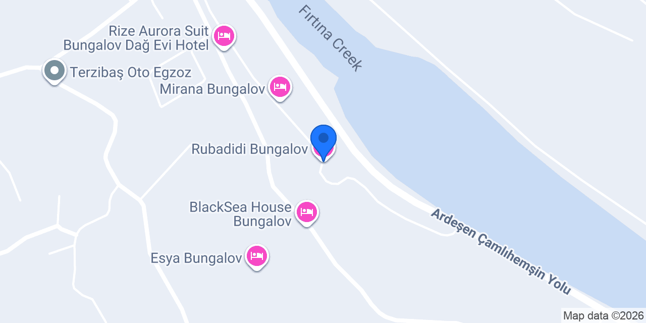 Rubadidi Bungalov konumu
