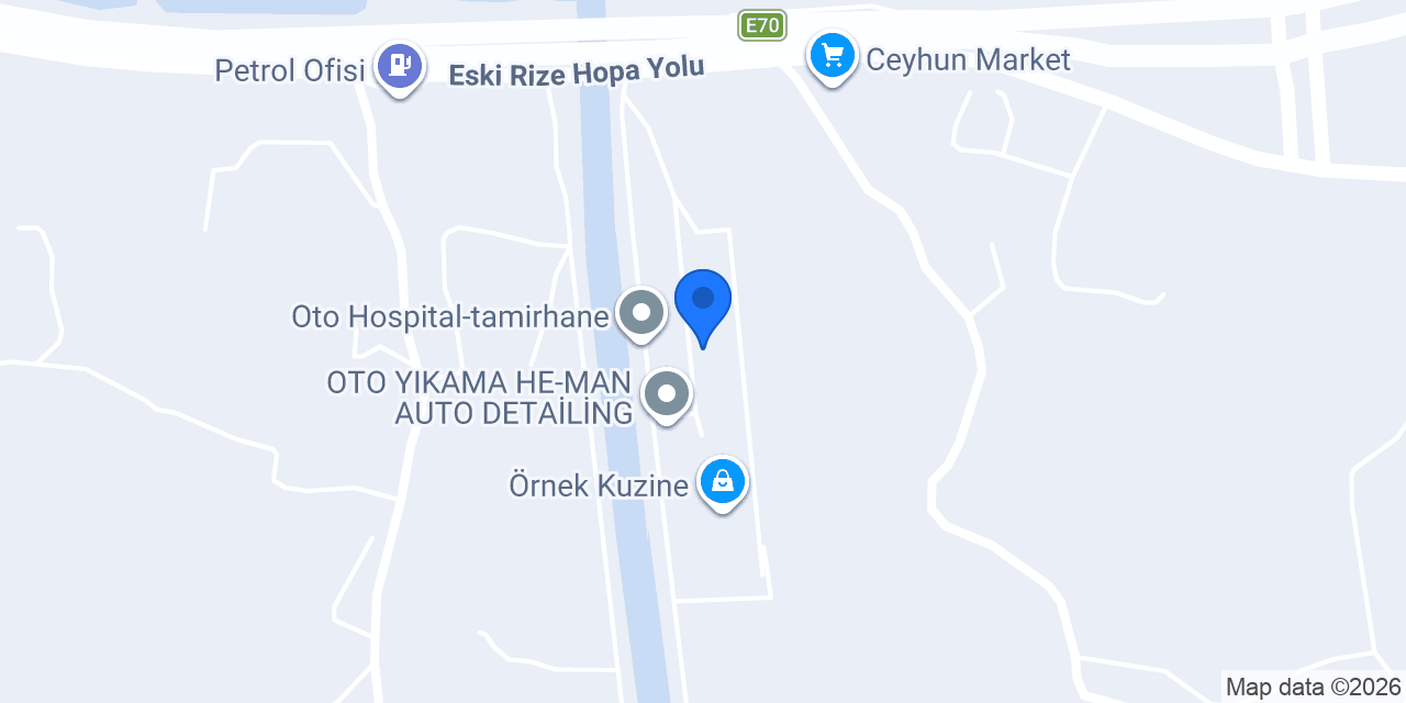 Oto Karadeniz konumu