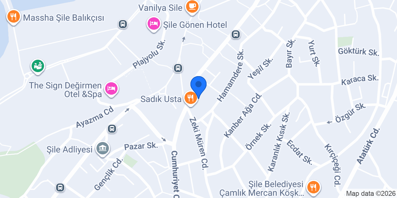 Sunal Harita Mühendislik konumu