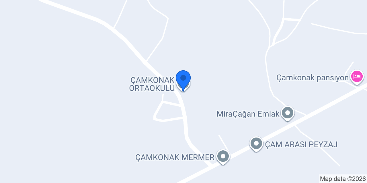 ÇAMKONAK ORTAOKULU konumu