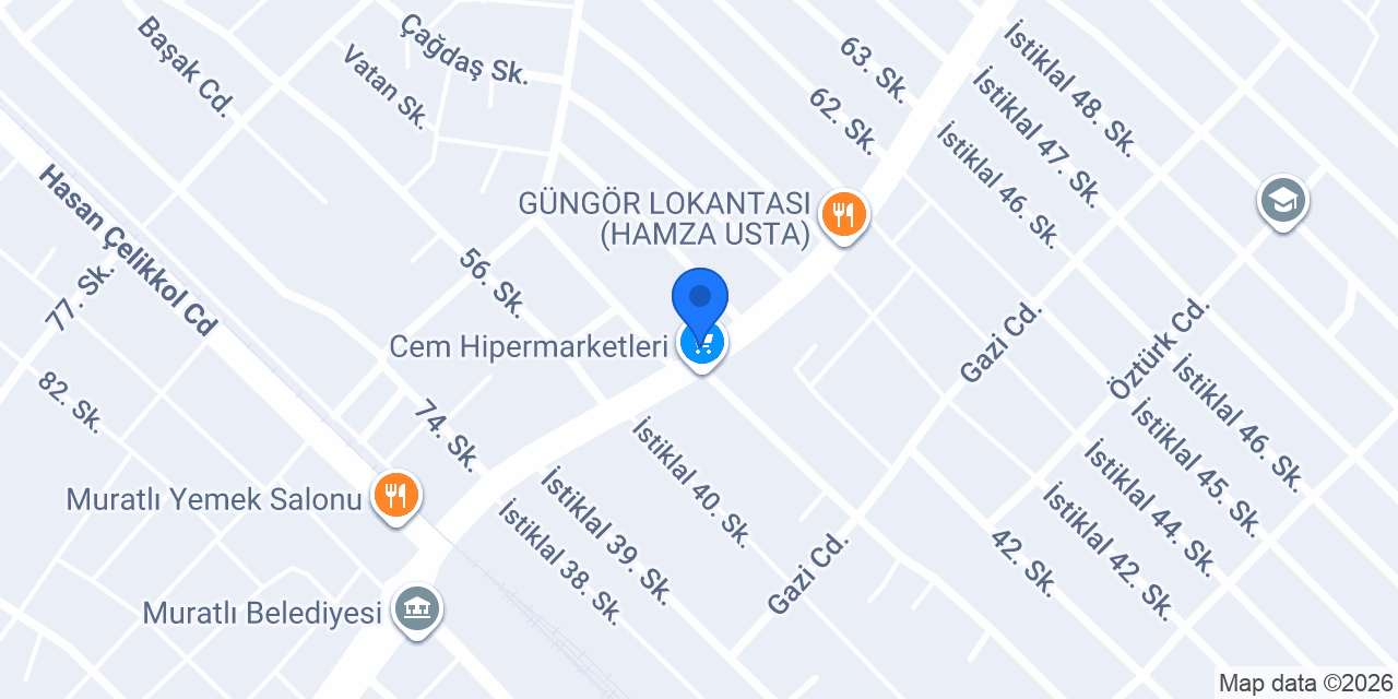 Türker Elektronik konumu