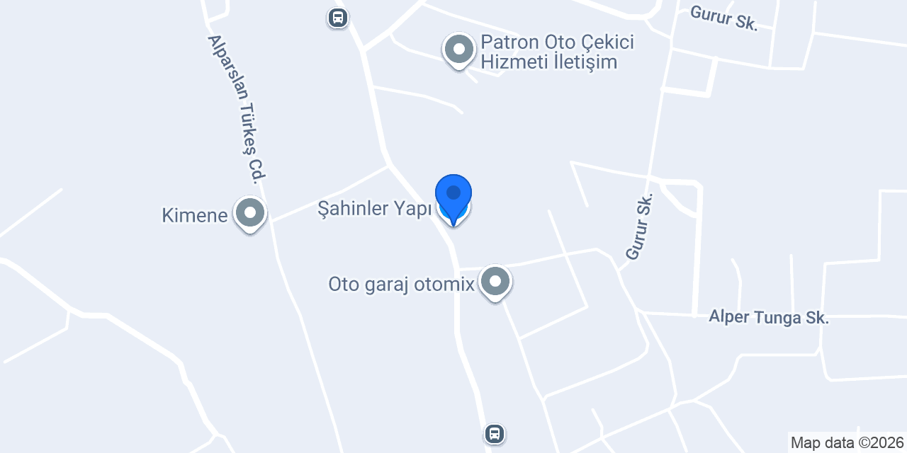 Şahinler Yapı konumu