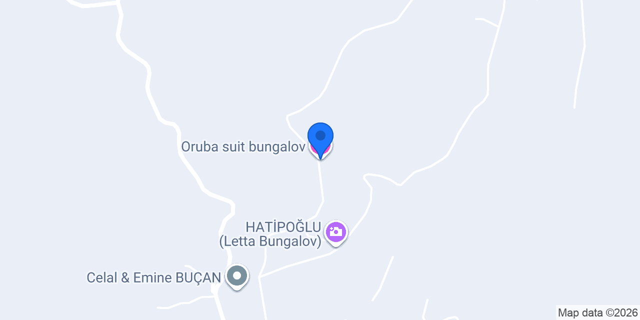 Oruba suit bungalov konumu