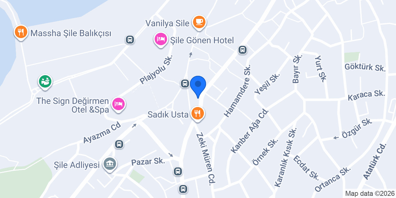Oses Çiğ Köfte konumu