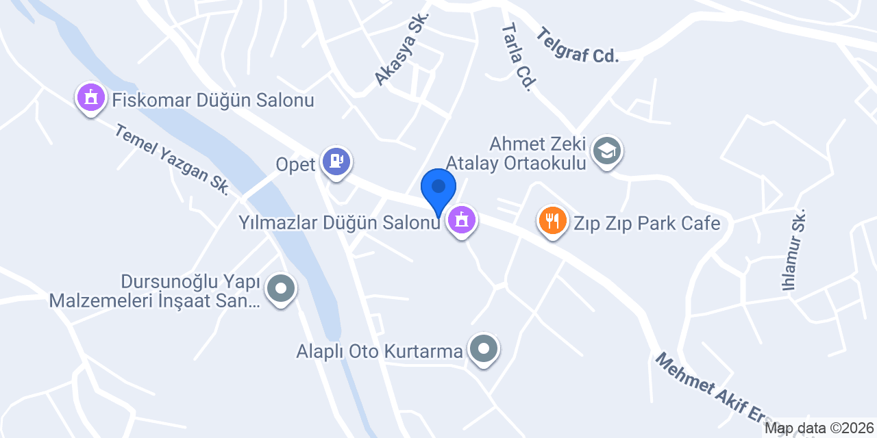 Kdz. Başaran Orman Ürünleri konumu