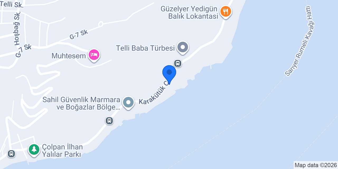 Gelişli Balık Restaurant konumu