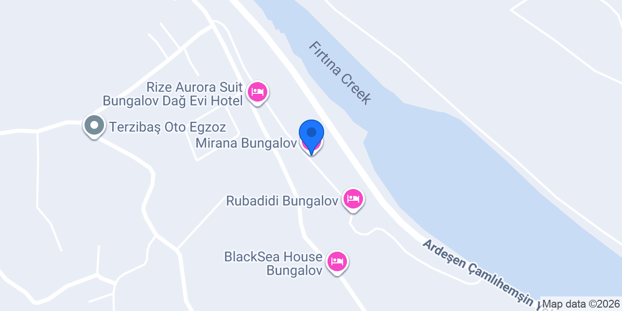 Mirana Bungalov konumu