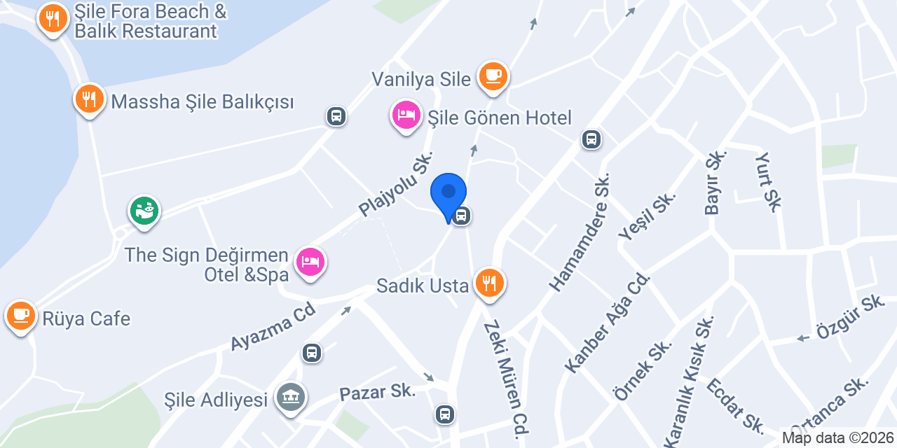 Uzman Eczanesi Şile konumu