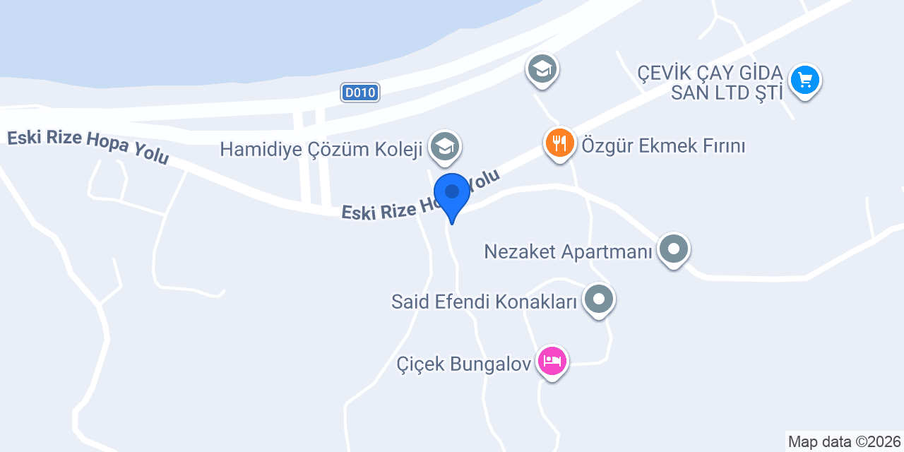 ERGİN OTOMOTİV konumu