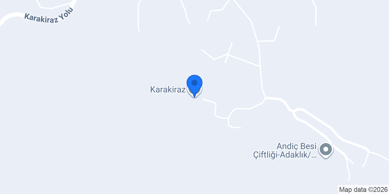 Karakiraz konumu