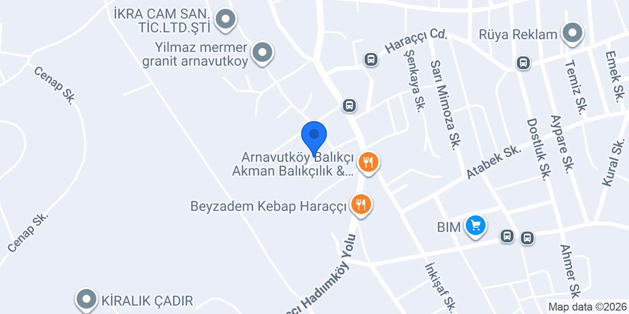 Motif hırdavat konumu