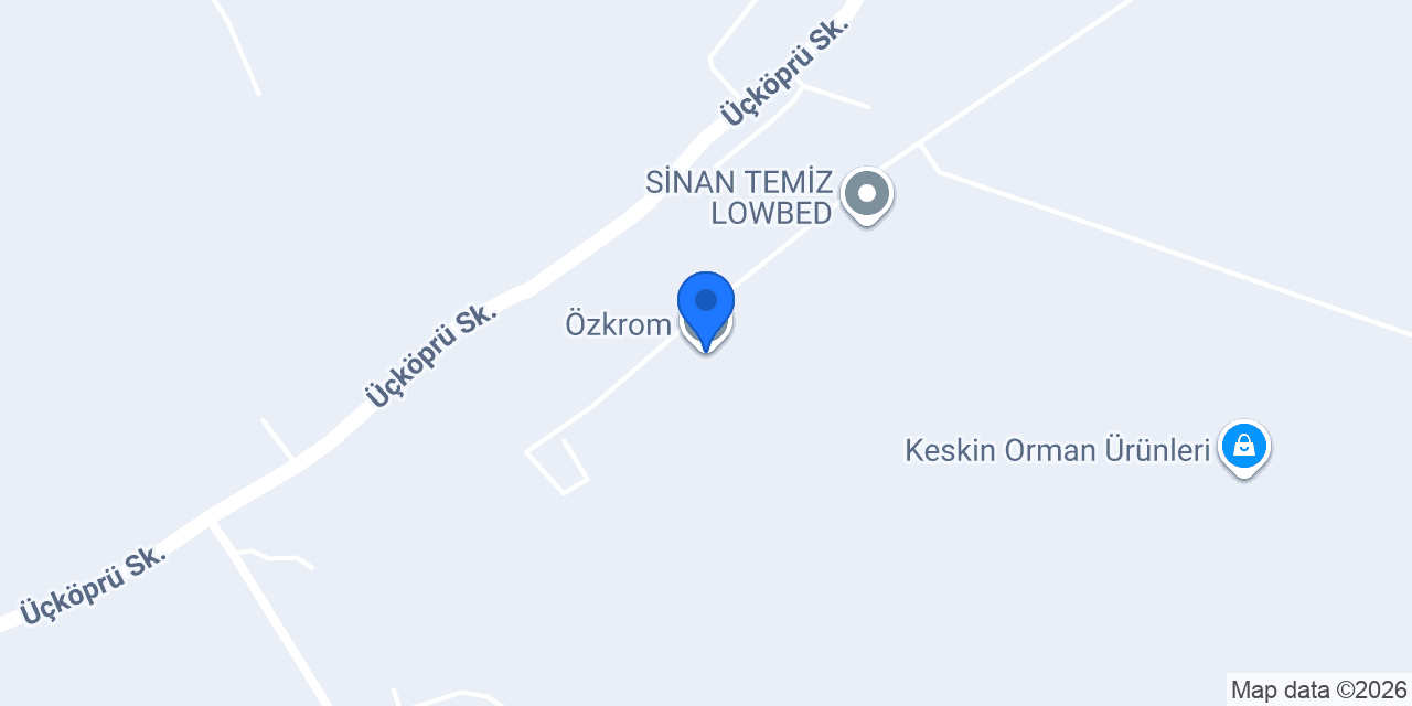 Özkrom konumu