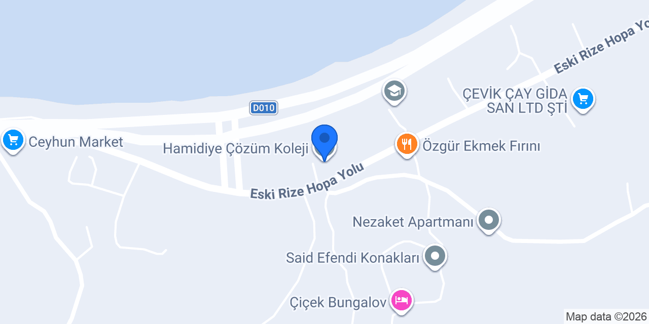 Hamidiye Çözüm Koleji konumu