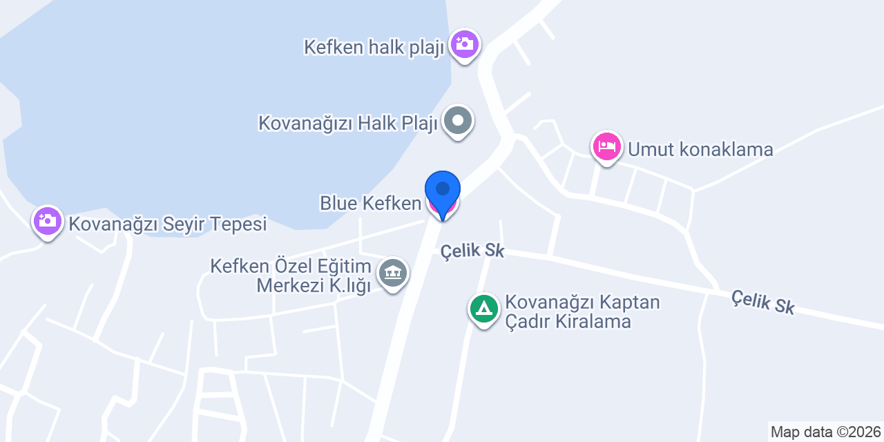 Blue Kefken konumu