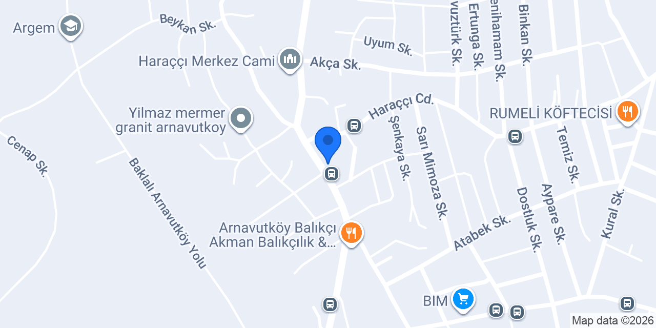 Özel Köfte konumu