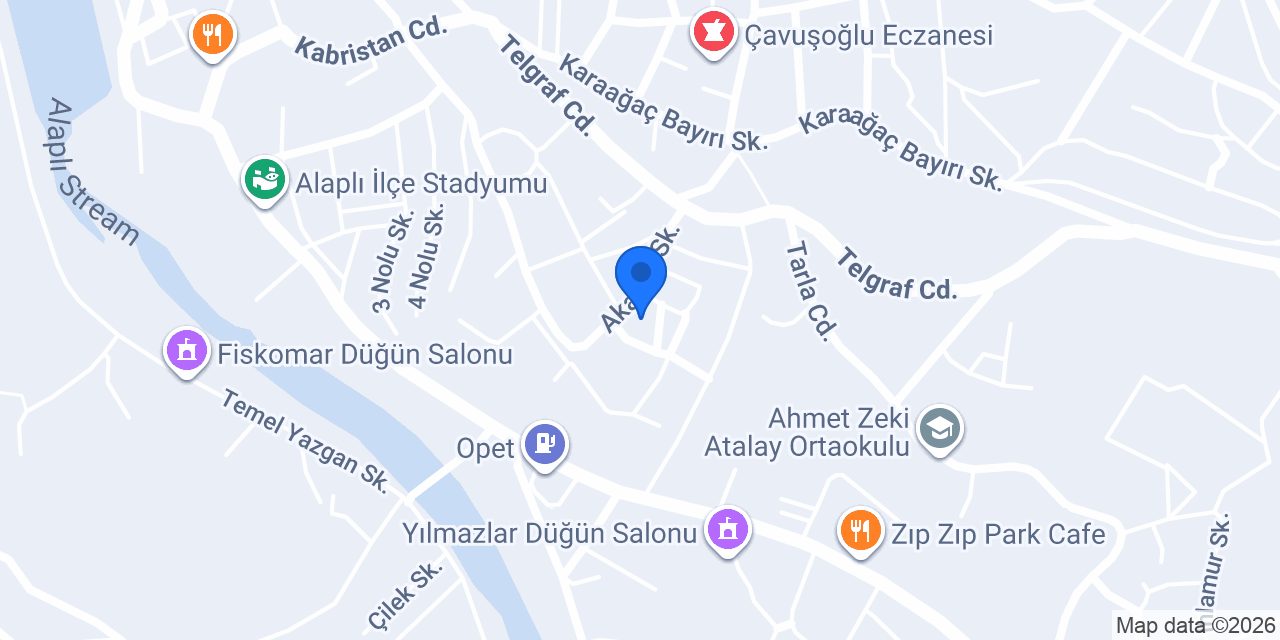 AKMAN OTO BOYA konumu