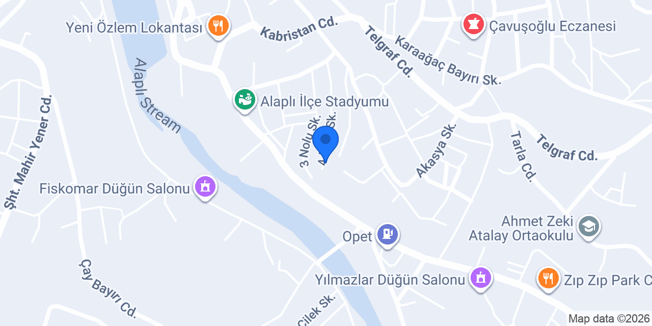 Türkoğlu Oto Lastik konumu