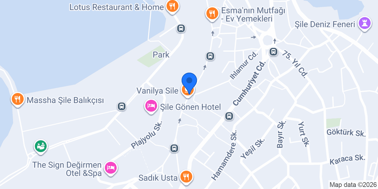 Venedik Dondurma & Waffle konumu