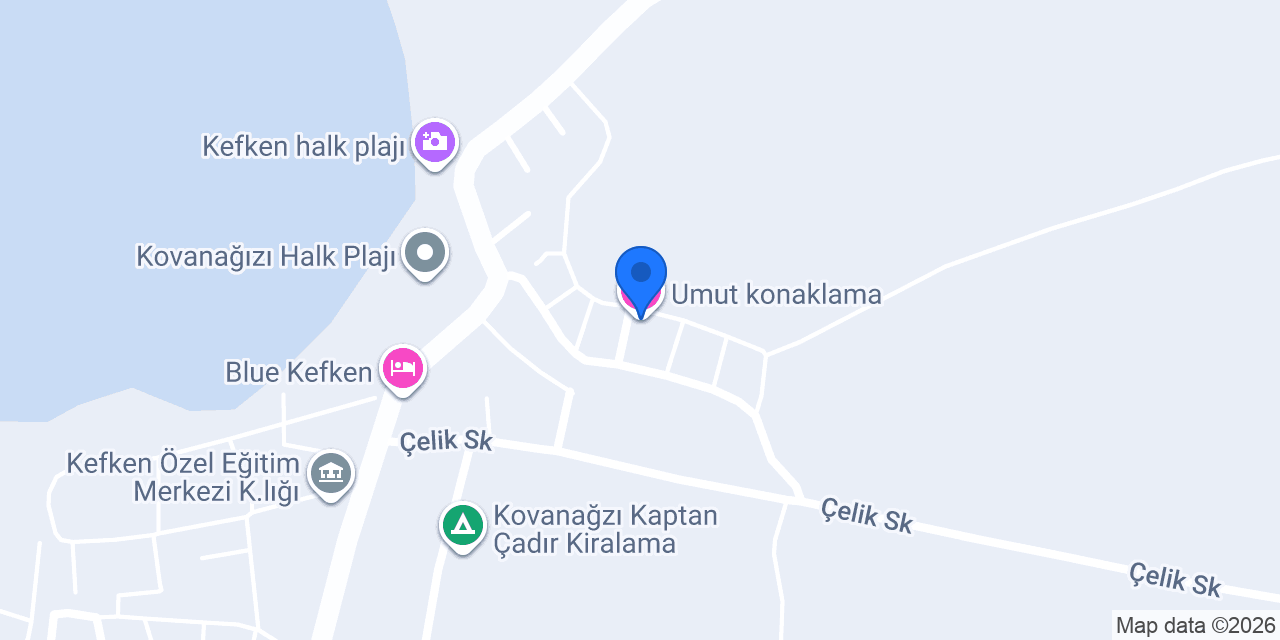 Umut konaklama konumu
