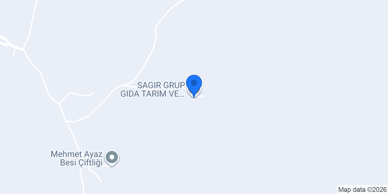 SAGIR GRUP GIDA TARIM VE HAYVANCILIK konumu