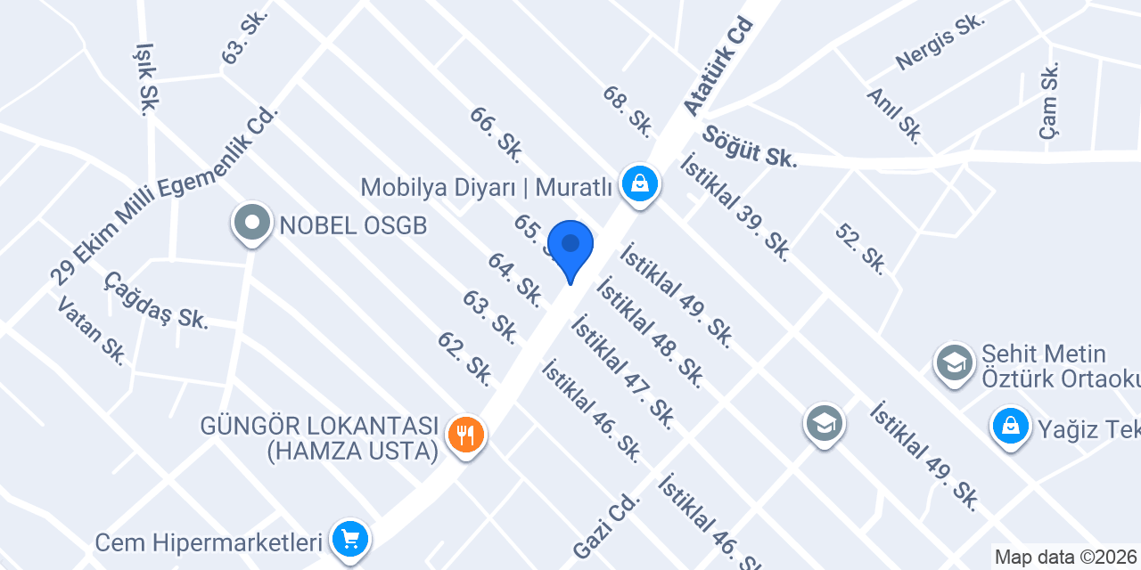Safir Mobilya konumu