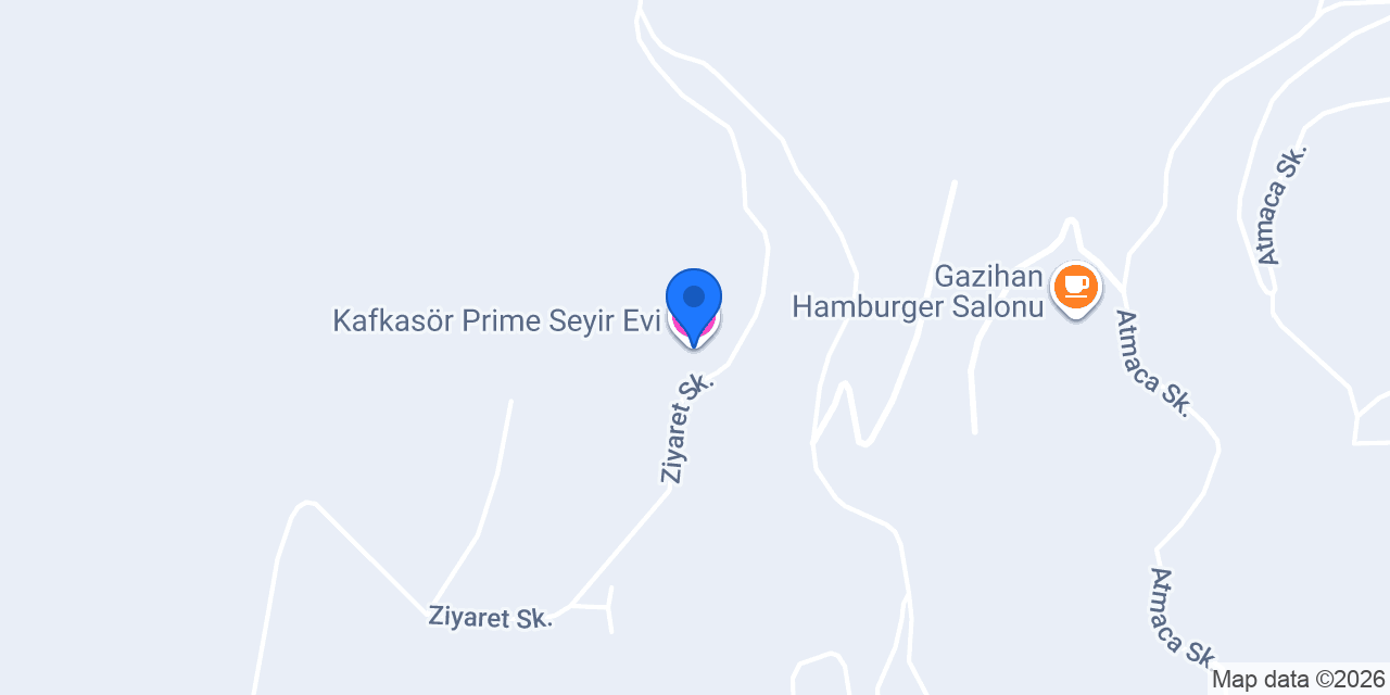 Kafkasör Prime Seyir Evi konumu