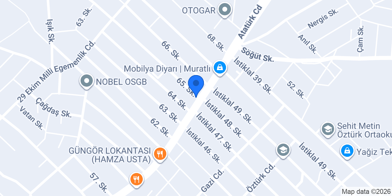 KAYA MOBİLYA konumu