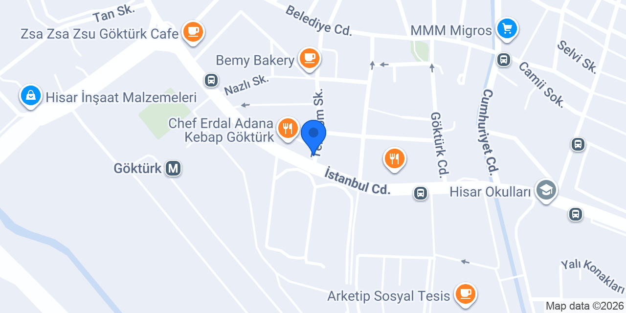 Arcadium Kebapçı konumu