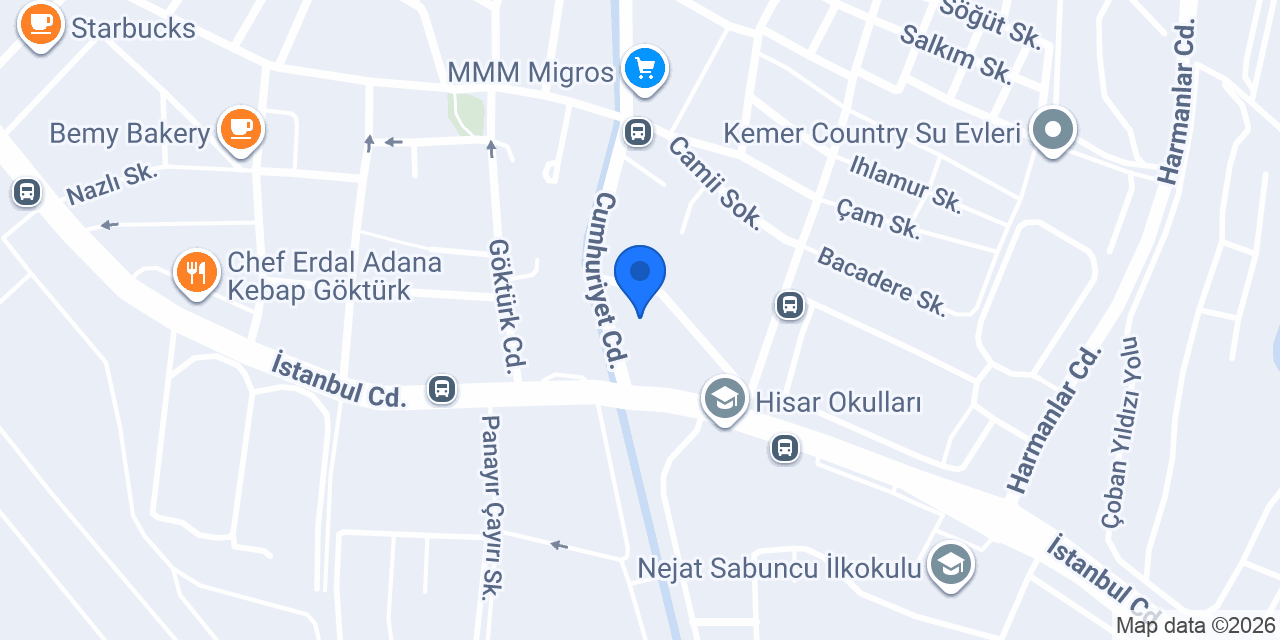 Aşkana Mantı Göktürk konumu