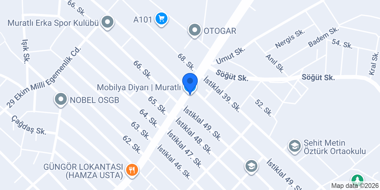 Mobilya Diyarı | Muratlı konumu