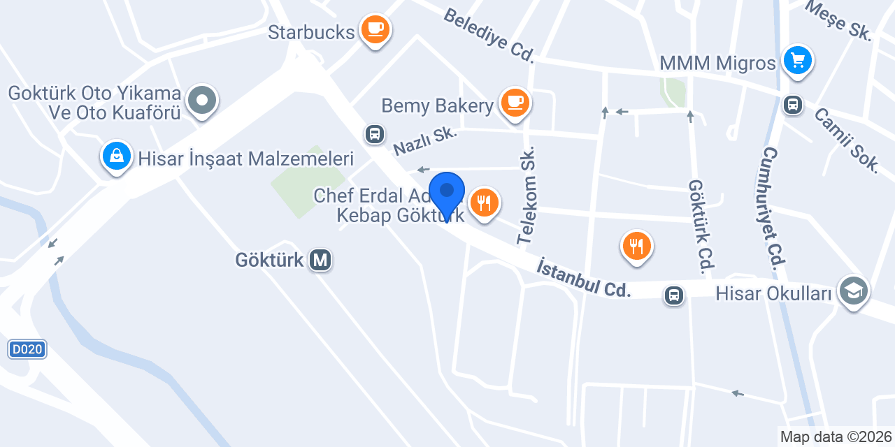 Bahri Usta Ocakbaşı konumu