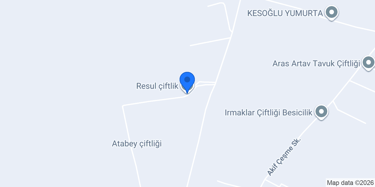 Resul çiftlik konumu