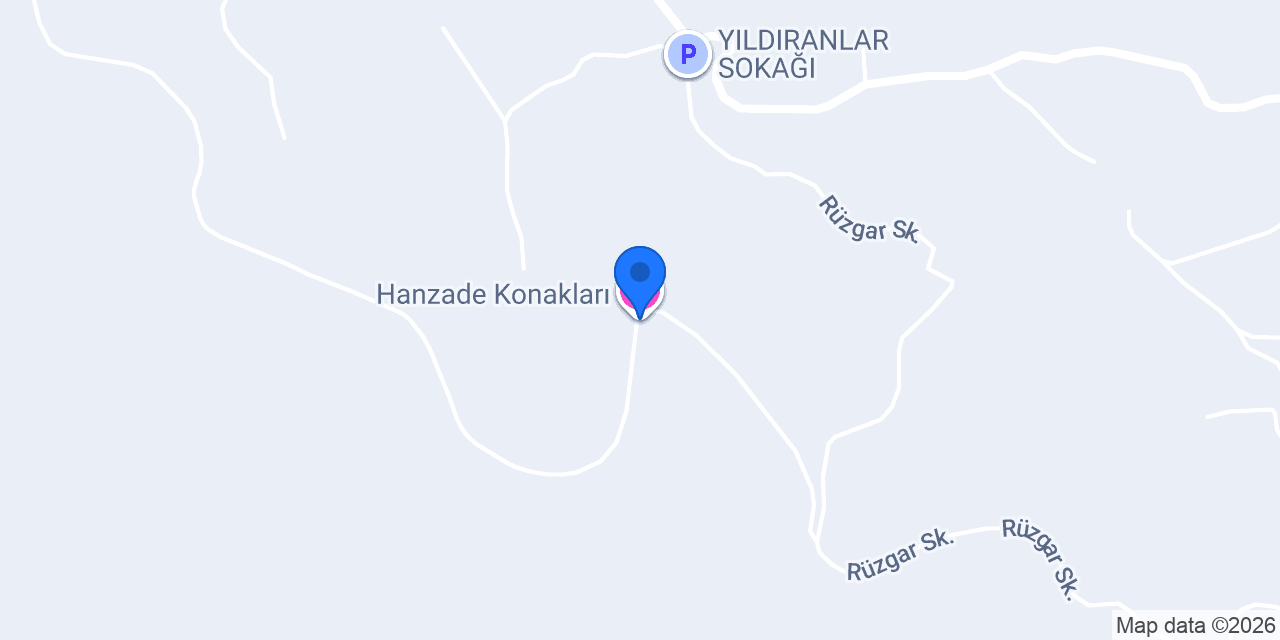Hanzade Konakları konumu