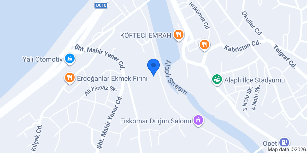 Galip Oto Lastik konumu