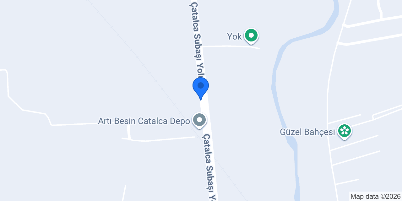 Çatalca Sondaj ve Dalgıç Pompa konumu