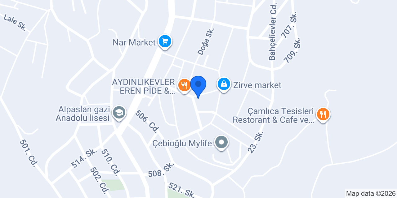 Efendioğulları Lahmacun konumu