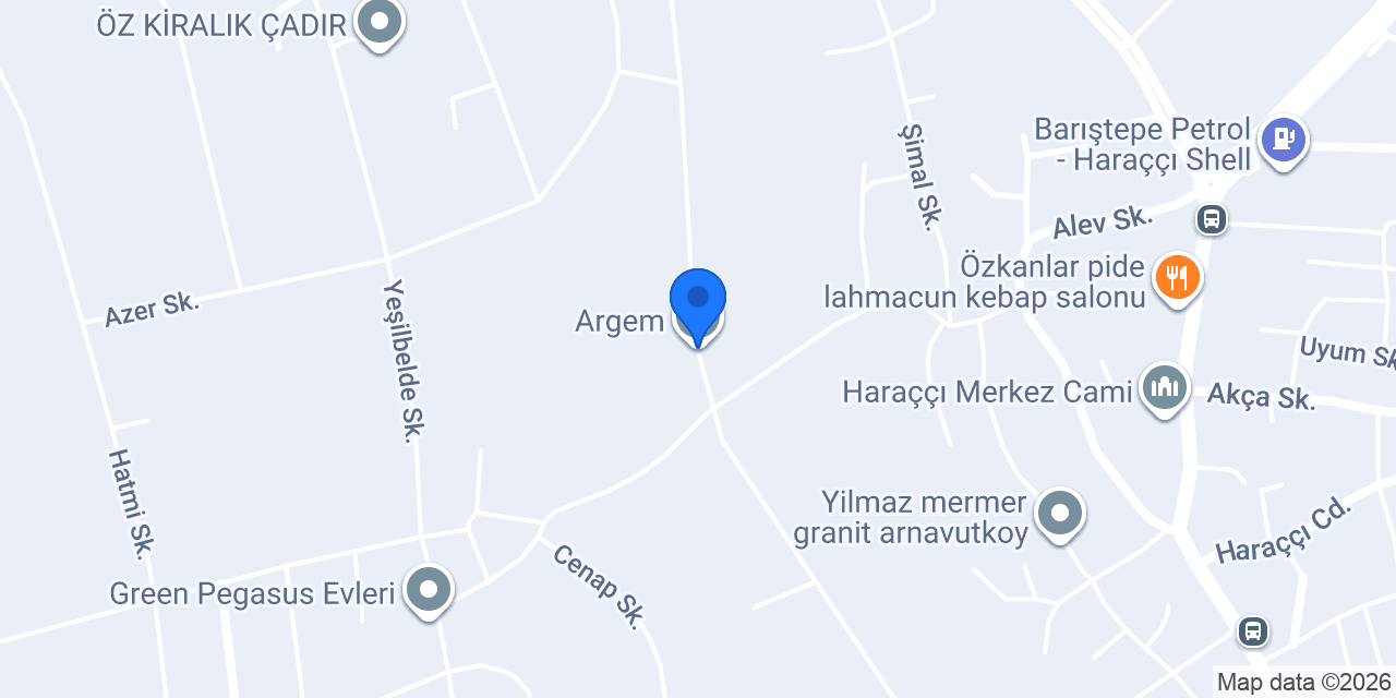 Argem konumu