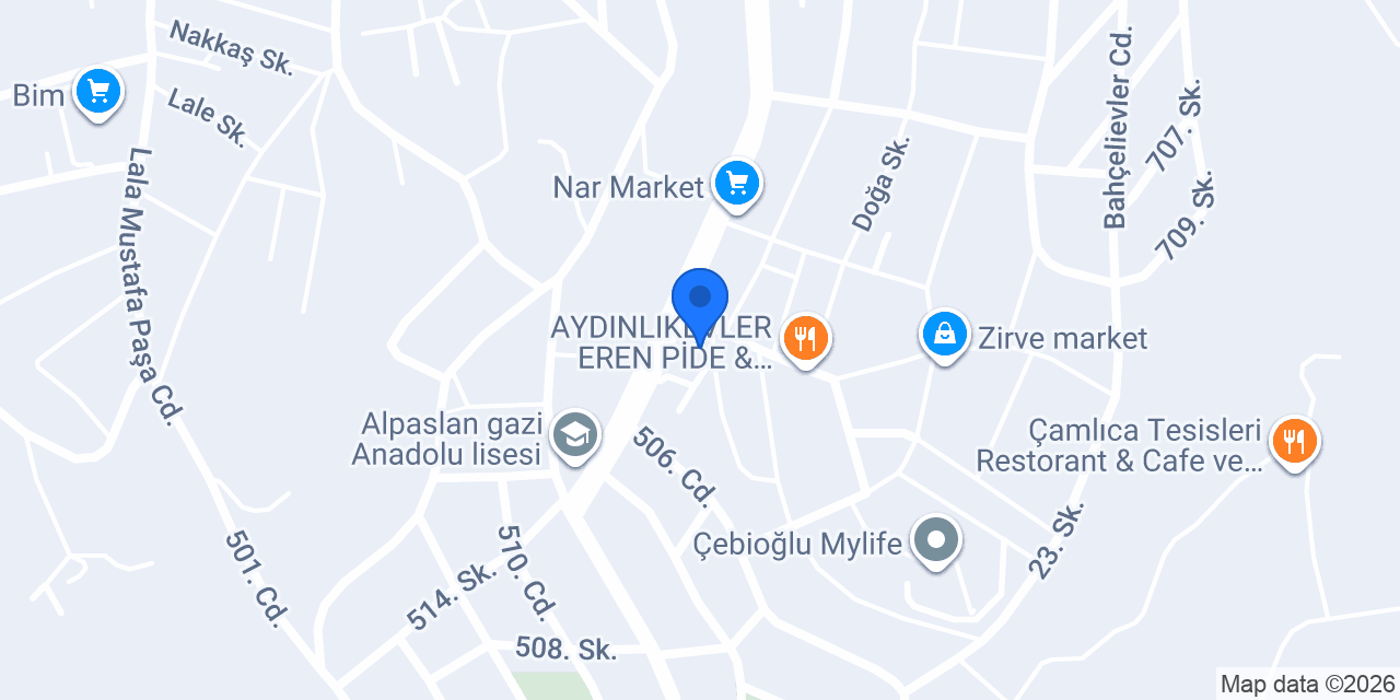 Yeşilçalı Mühendislik konumu